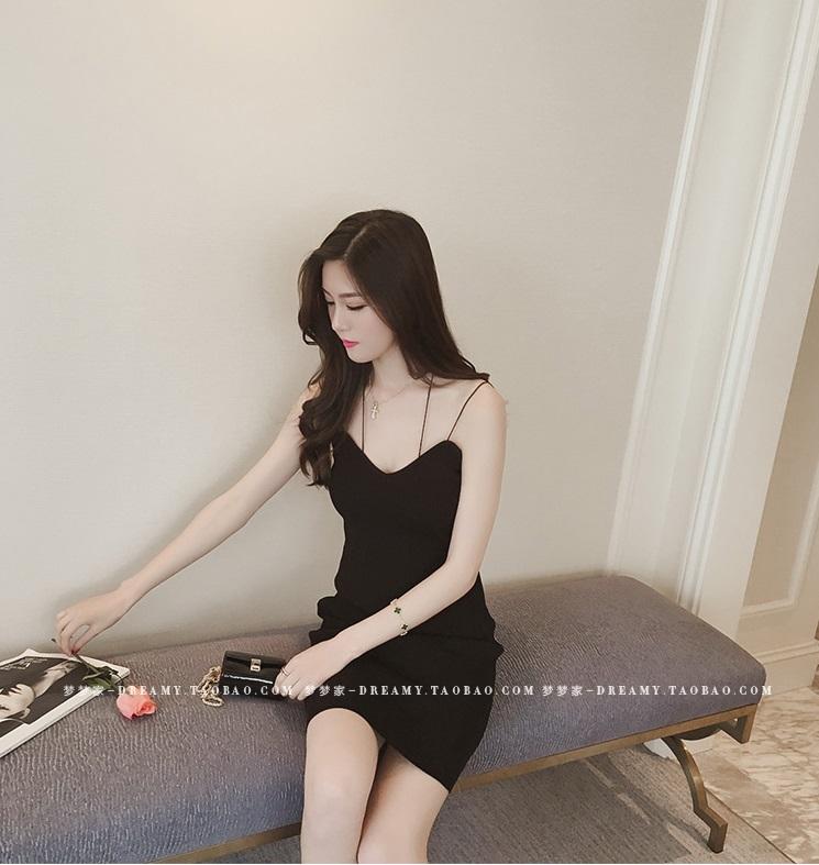 [HCM]Đầm len body 2 dây - hàng quảng châu