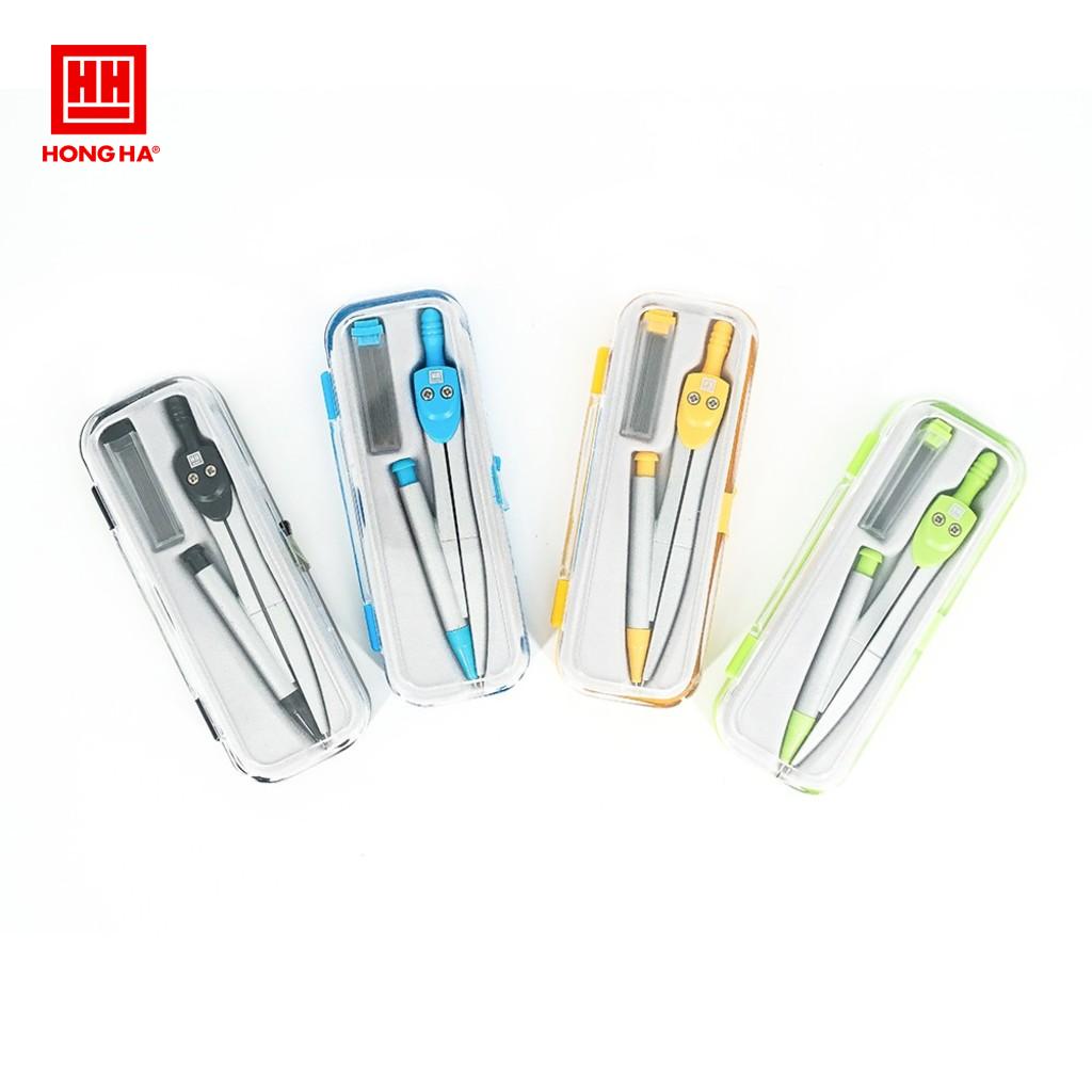 Bộ Compa Học Sinh Hồng Hà Chính Hãng Dành Cho Học Sinh/Sinh Viên - 3482/3484/3490/3575