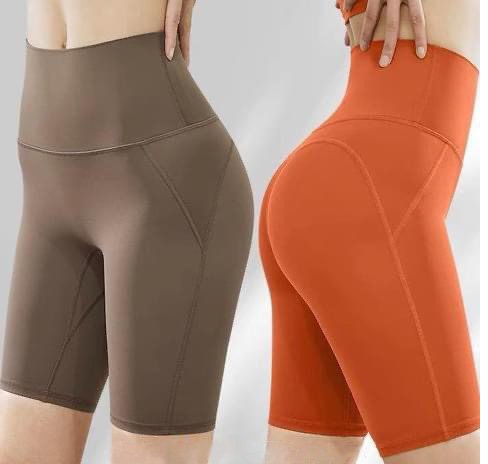 Quần Short Thể Thao Nữ Cao Cấp - Đa Màu Sắc, Chất Liệu Thoáng Khí, Phong Cách Biker Gym