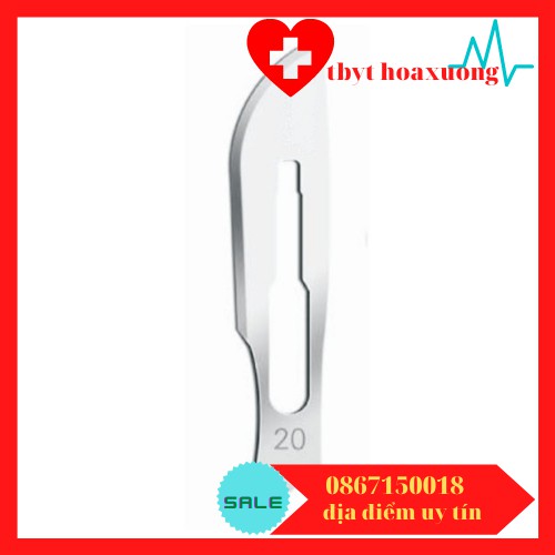 Lưỡi dao mổ số 23 dùng cho cán dao số 4