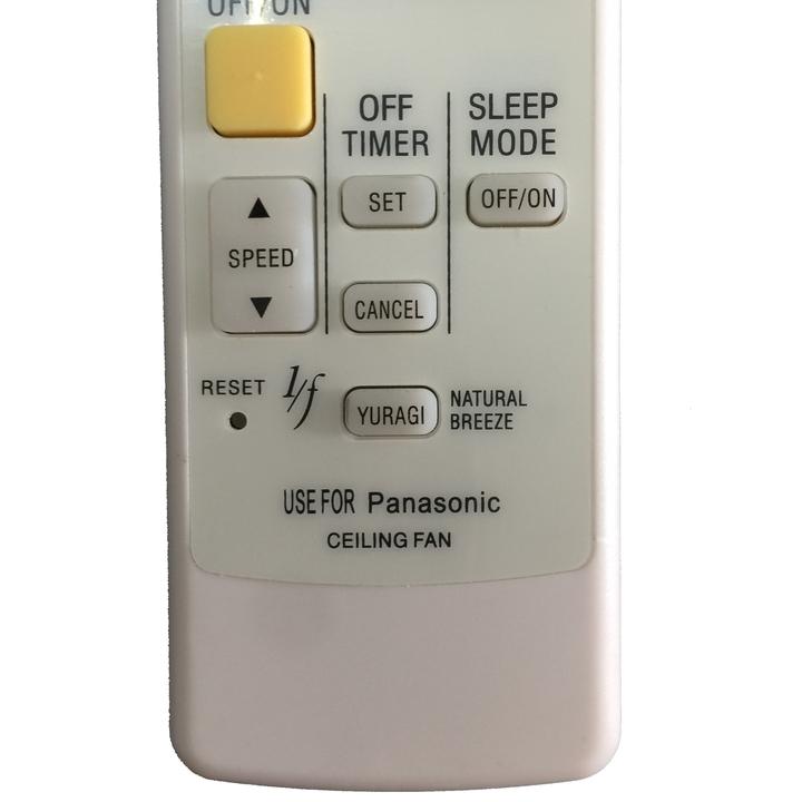 [HCM]Remote điều khiển quạt trần PANASONIC 5 cánh (quạt trần 5 cánh - tặng pin)