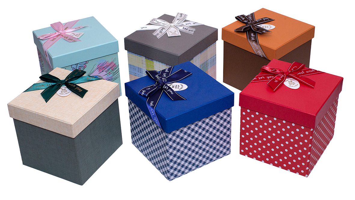 Hộp Quà Vuông Phượng Hoàng TP-V022 - 15 x 15 x 15 cm