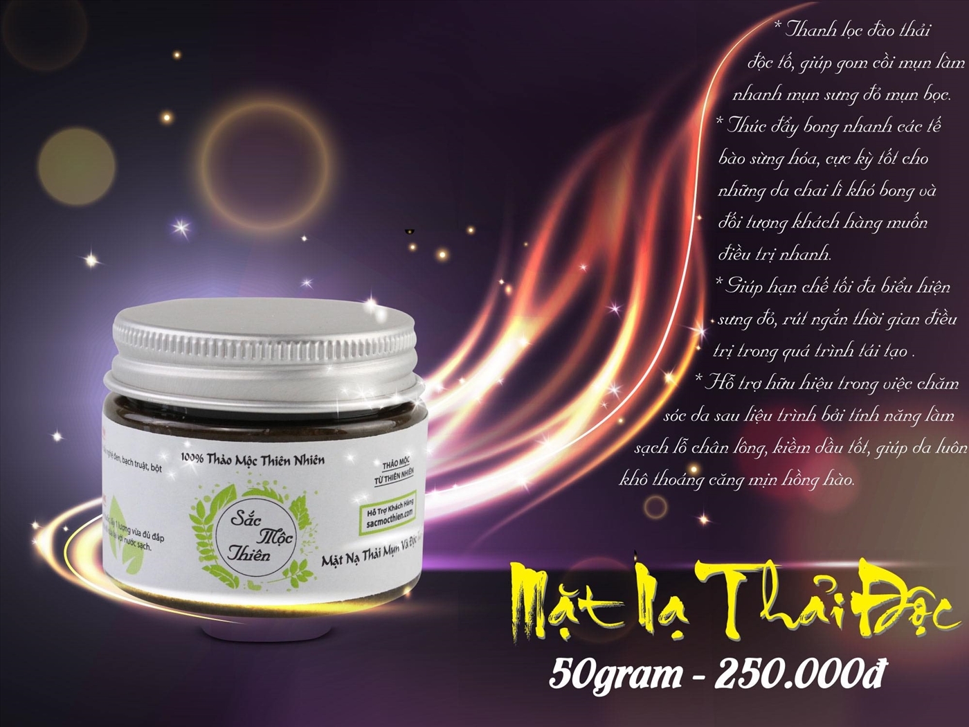 [HCM]Mặt Nạ Thải Độc Sắc Mộc Thiên NHANH BONG DA