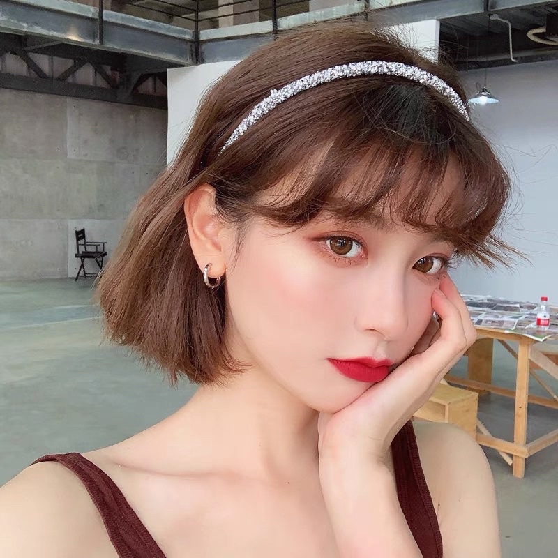 Cài tóc đính đá phong cách hàn quốc _ Khanturban.vn