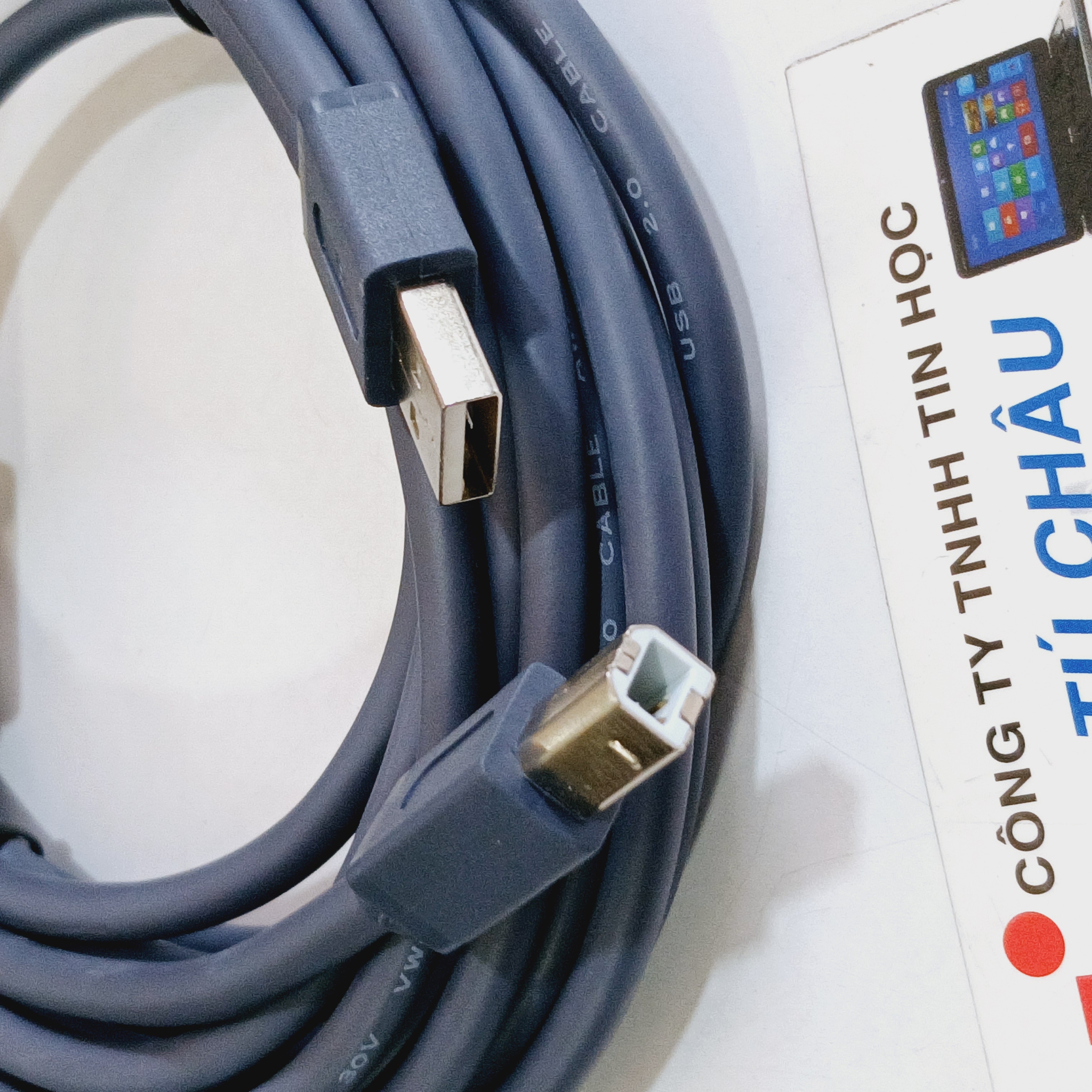 Cáp máy in 2.0 dài 1.5m / 3m / 5m / 10m ( Cáp máy in USB 2.0, hiệu King master chính hãng)