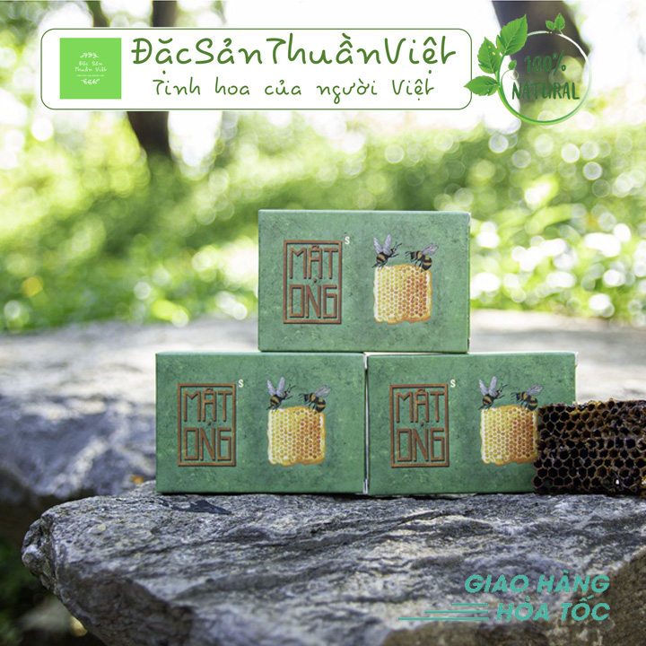 Xà Bông Nghệ - Mật Ong HTX Sinh Dược 100g