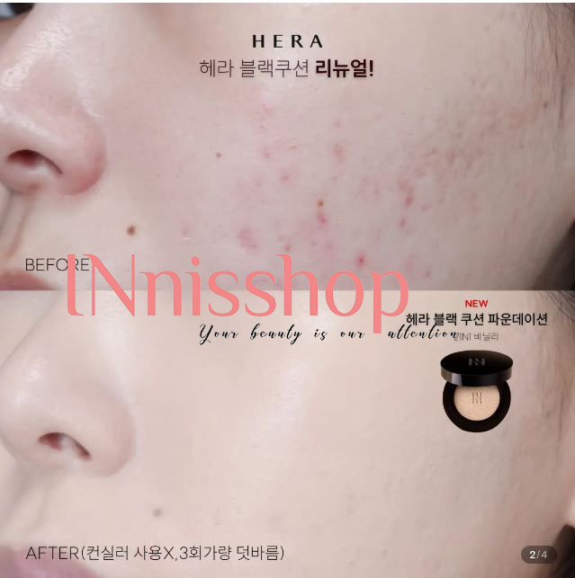 [NEW 2021] CUSHION HERA BLACK MINI 5G