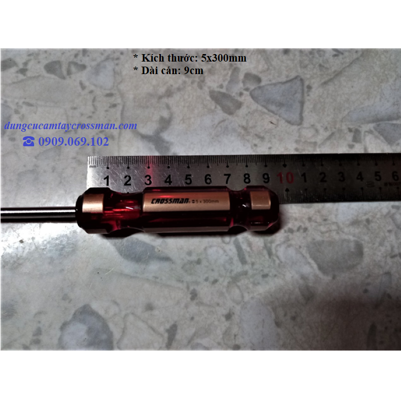 TUA VÍT BAKE, DẸP CROSSMAN CÁN CR CAO CẤP