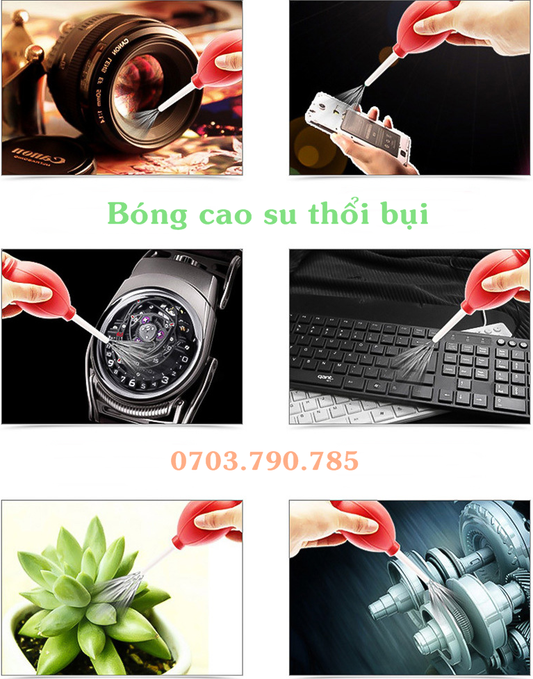 [HCM]Bóng Cao Su Thổi Bụi