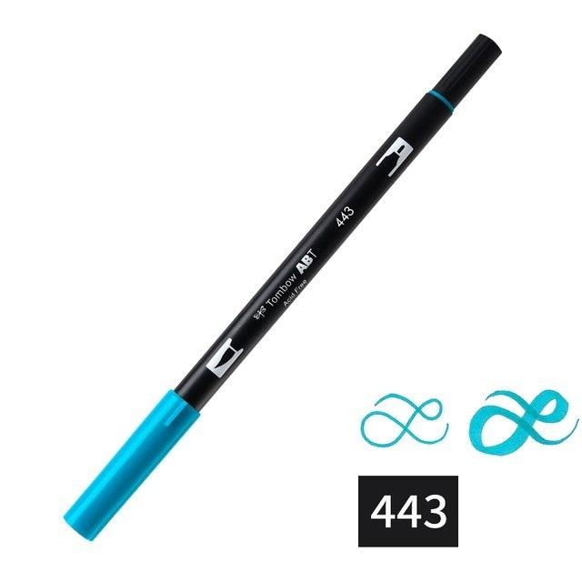 Bút cọ Tombow Dual brush tone Blue