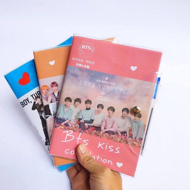 [GIÁ SỈ 7k/Q] 10 Quyển Sổ Tay BTS Kèm Bút