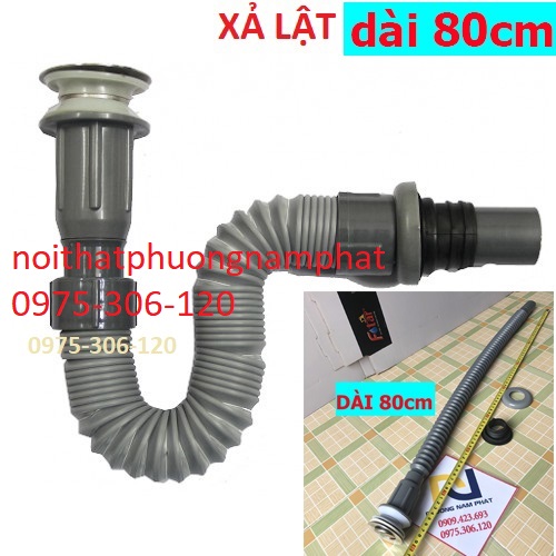 TI THAU LOẠI TỐT Xi Phông Xả Chậu Rửa Mặt Lavabo Bằng Nhựa ABS X01FA XẢ