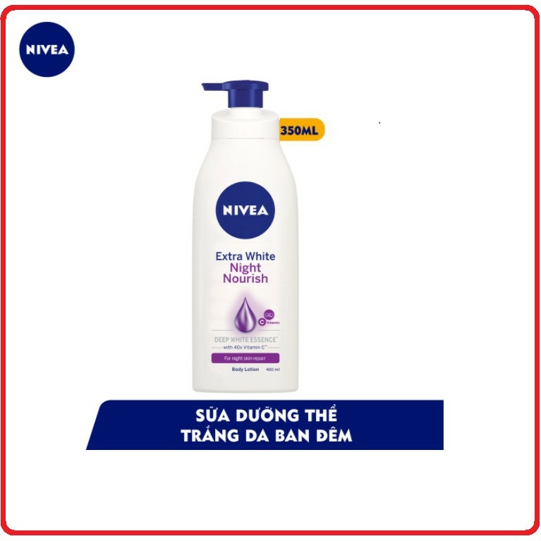 [HCM]Sữa Dưỡng Thể Dưỡng Trắng NIVEA Chai 350ml ( Siêu Chính Hãng - Date Mới )