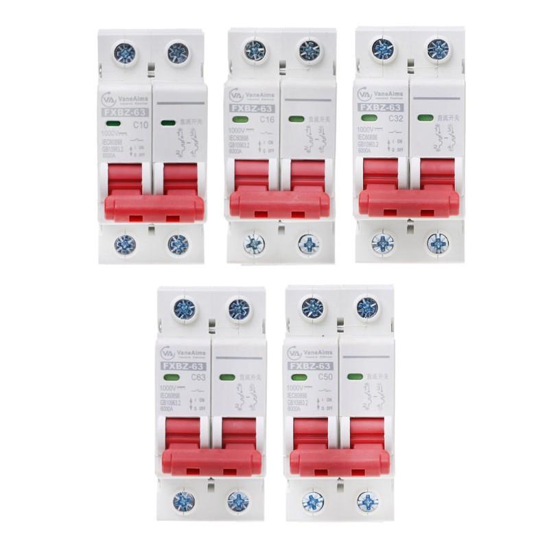 CB DC 1000VDC chuyên dụng Solar 32A