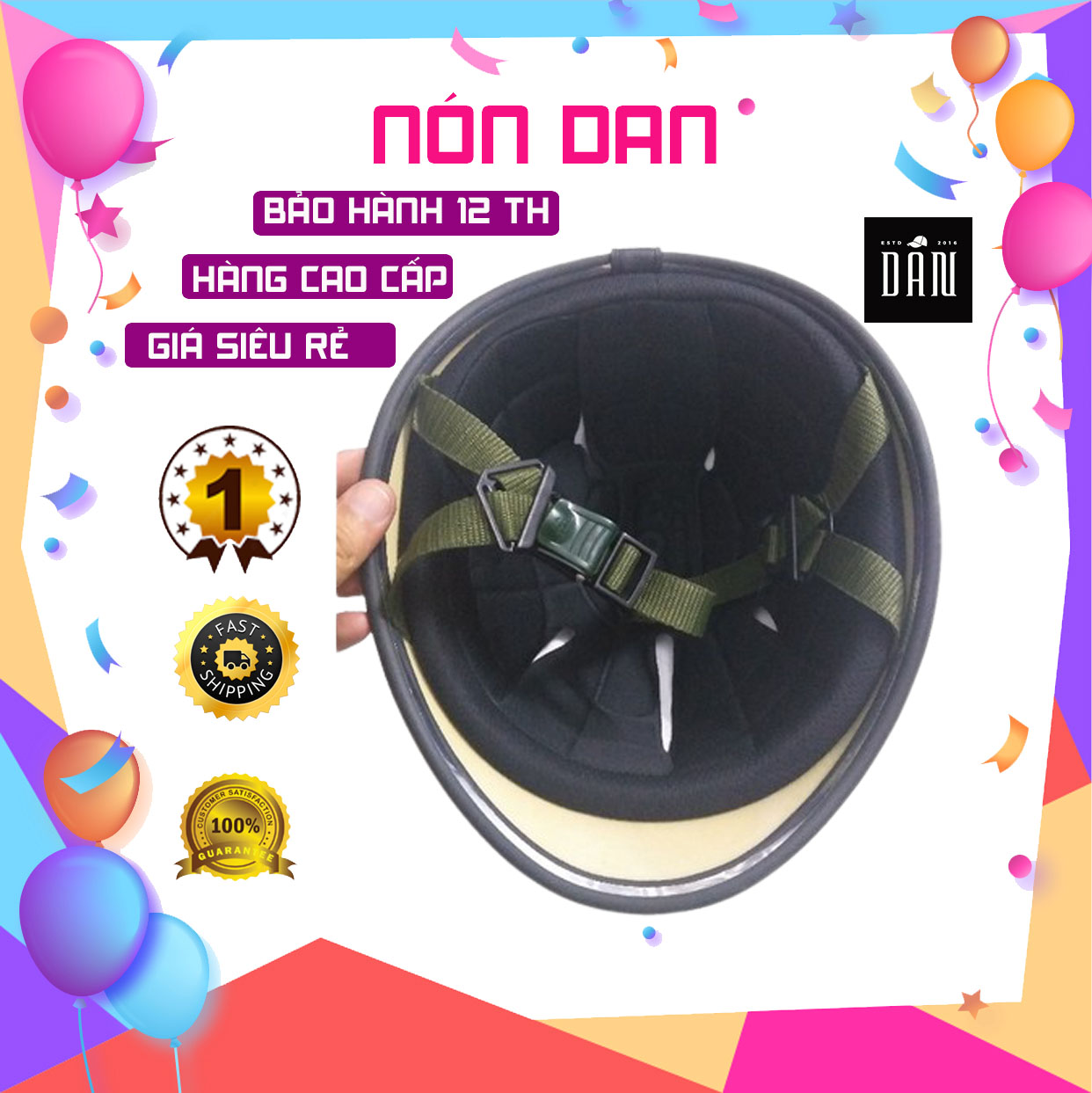 Nón bảo hiểm trẻ em hoạt hình Doremon