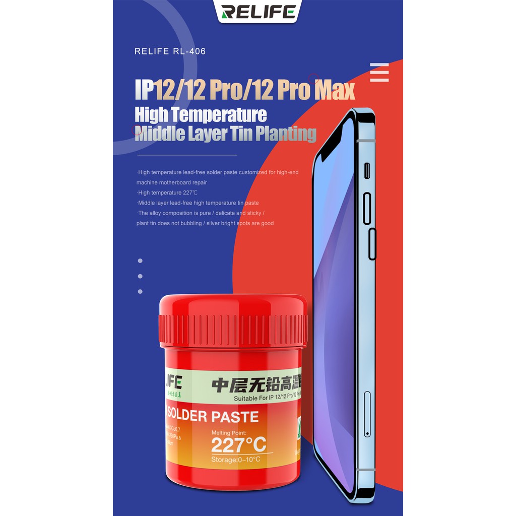 Chì nhiệt cao 227°C RL-406