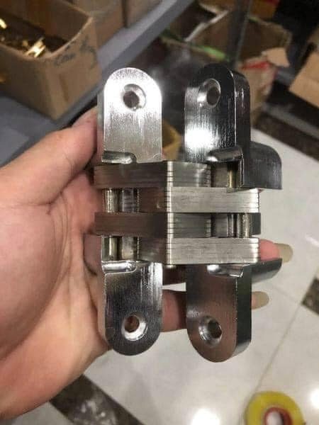 Bản lề chữ thập inox
