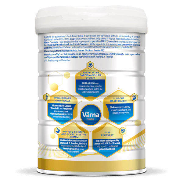 Sữa Nutifood Varna Complete 850g