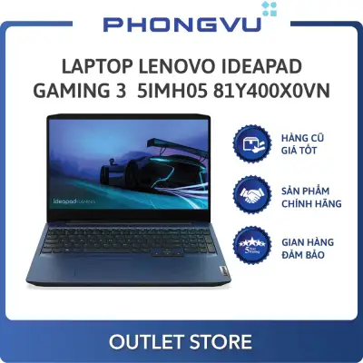 Laptop Lenovo Ideapad Gaming 3 15IMH05-81Y400X0VN (i5-10300H) (Xanh) - Laptop cũ