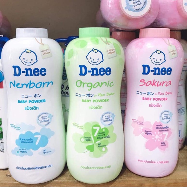 Phấn rôm Dnee Newborn 380gr Thái lan