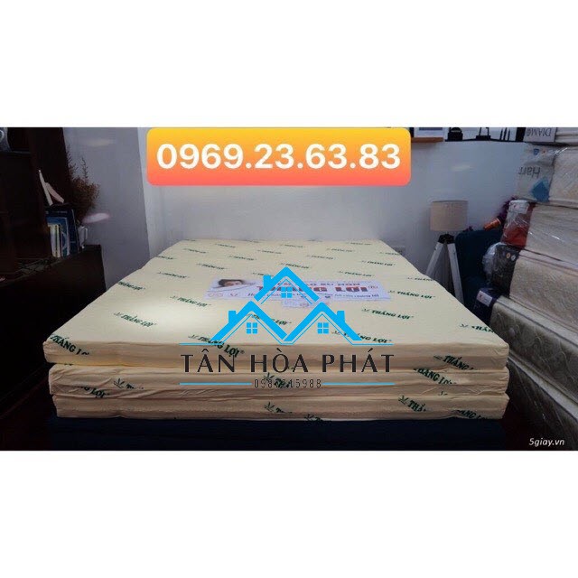 Nệm cao su non Thắng Lợi nhiều kích thước