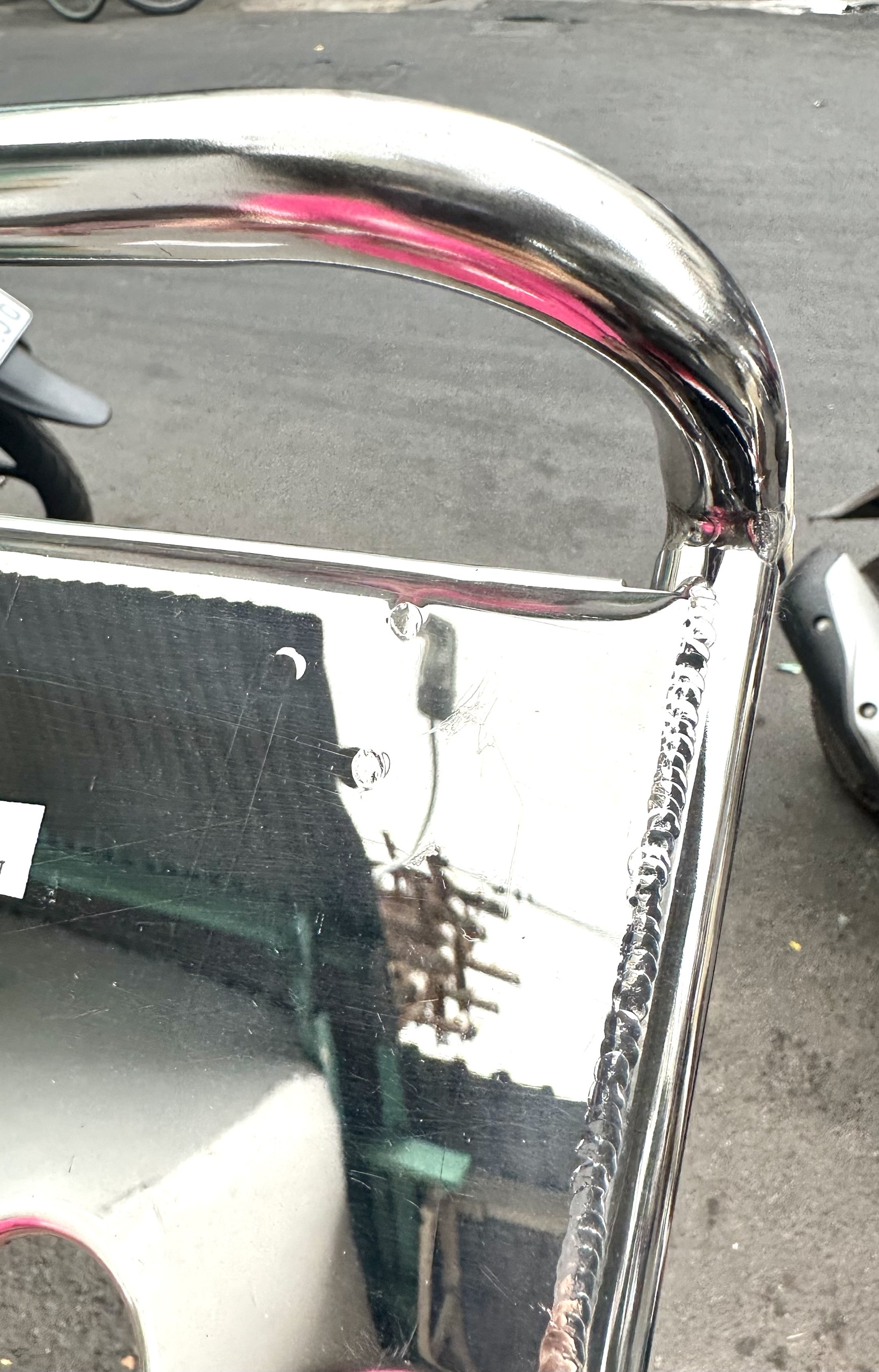 BAGA SAU XE CUB MỚI ( CUB TÂY Á ) INOX