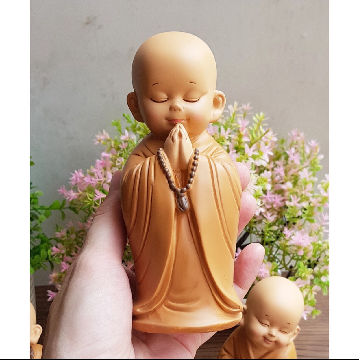 [HCM]Bộ tượng 3 chú tiểu vui vẻ - 135cm