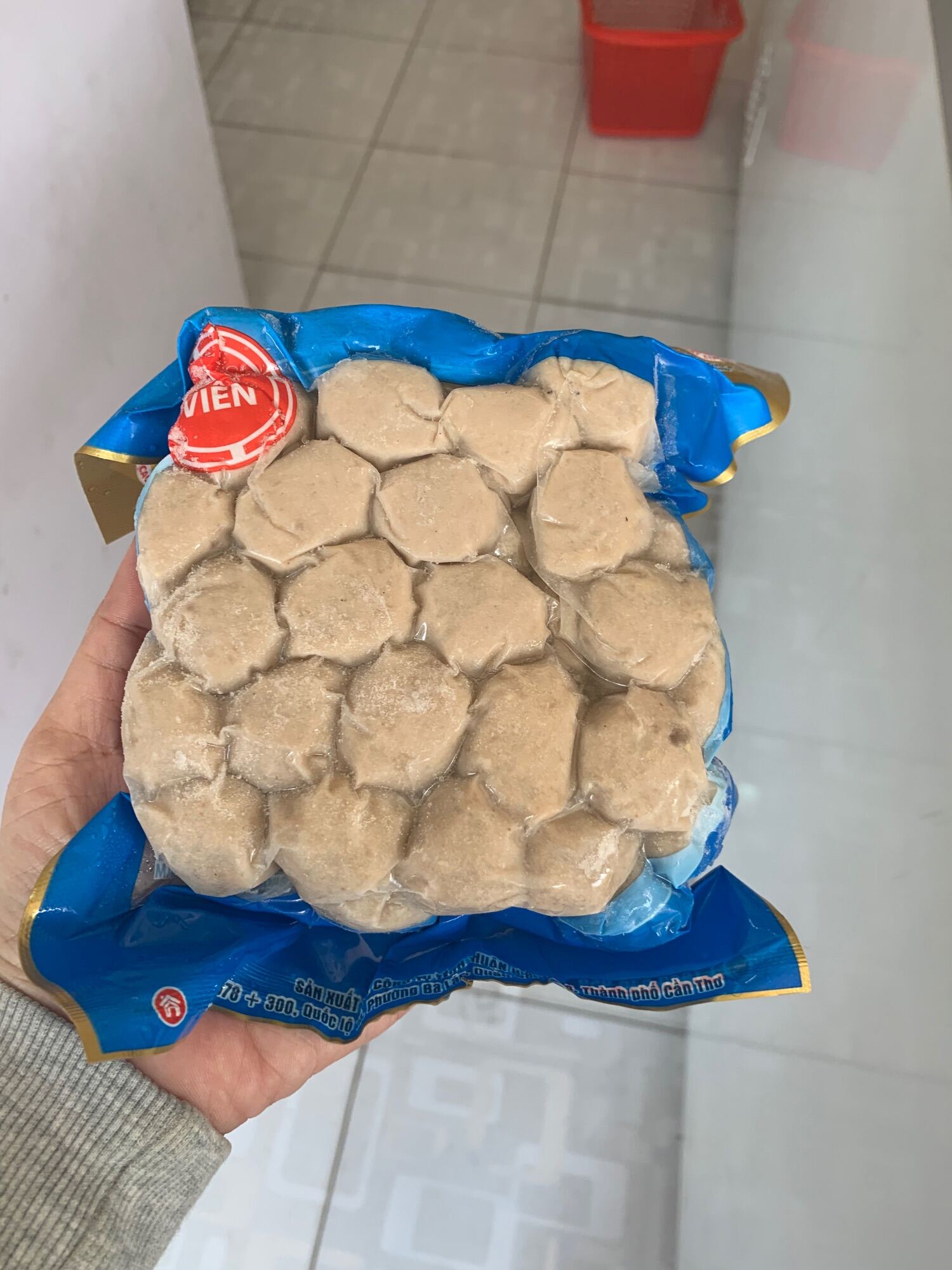 Cá viên chiên 500gr tân việt sin ( giao tphcm)