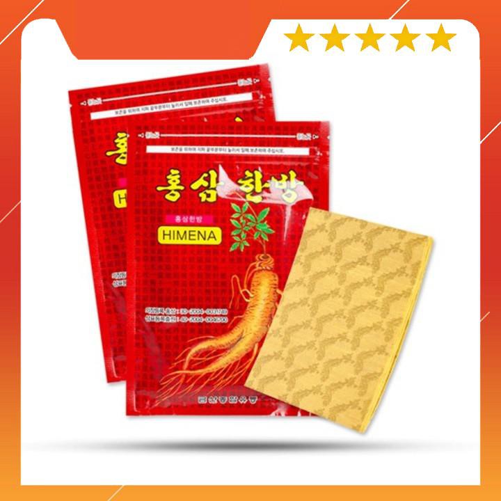 Cao dán đỏ hồng sâm Hàn Quốc hsd 2020