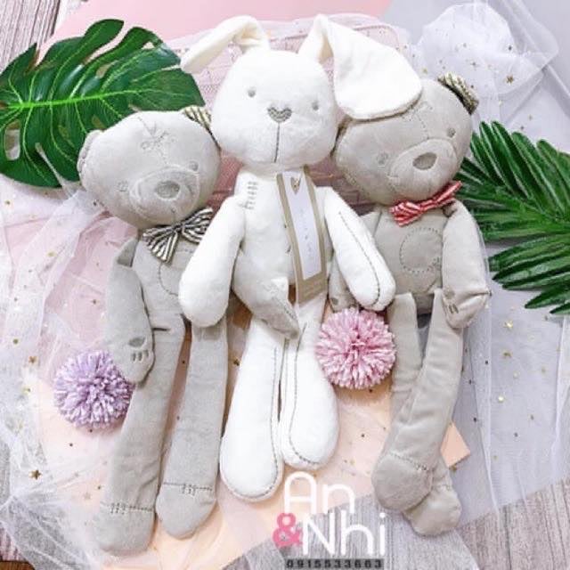 Gấu bông thỏ, cừu, chó , cáo, vịt , sư tử cho bé sơ sinh
