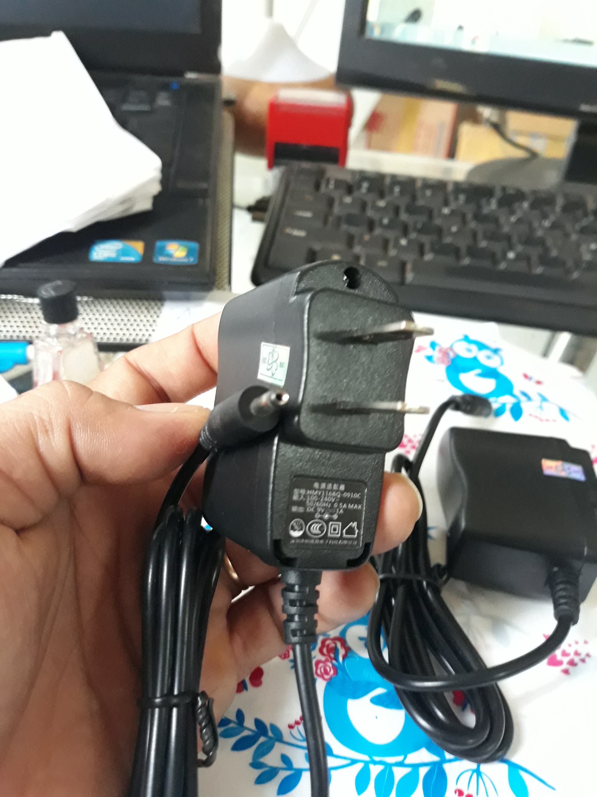 [HCM]Nguồn Sạc Adapter 9V-1A Cho Loa Daile S8 (5.5 x 2.1mm)