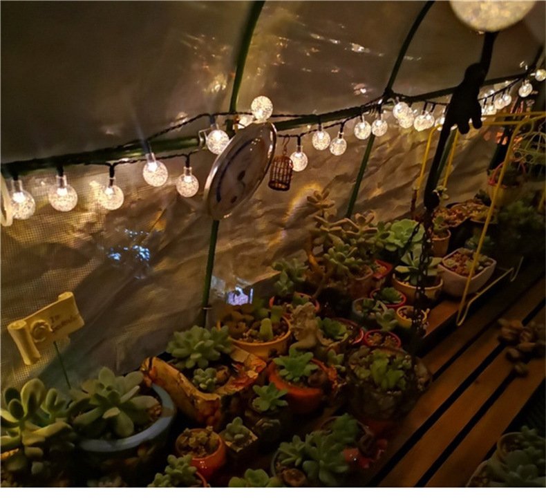Đèn LED bóng bi bọt trang trí (dài 10M và 8M)