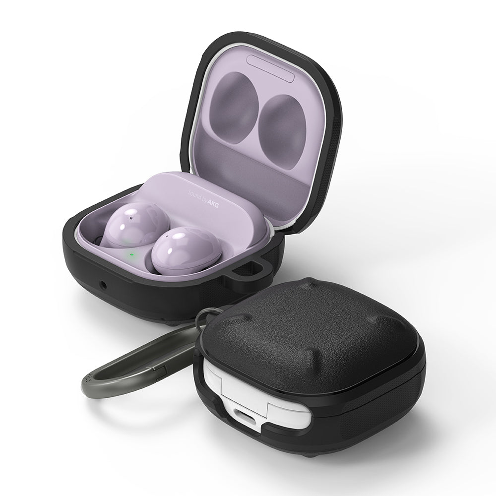 Vỏ ốp bảo vệ galaxy buds live / buds pro / buds 2 / buds2 pro / buds fe - ringke onyx hàn quốc