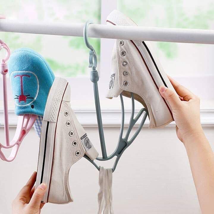 Móc Treo Phơi Giầy Dép – Dụng cụ phơi giày dép (SET 2)