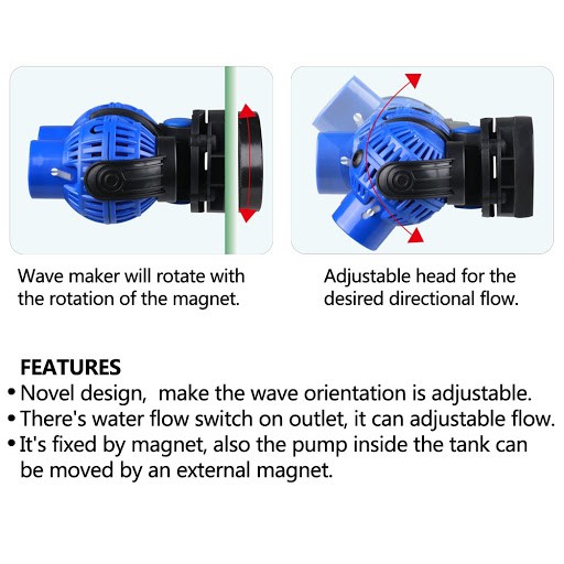 Máy Thổi Luồng Đôi Sunsun JVP232 (26W - 15000L/H)