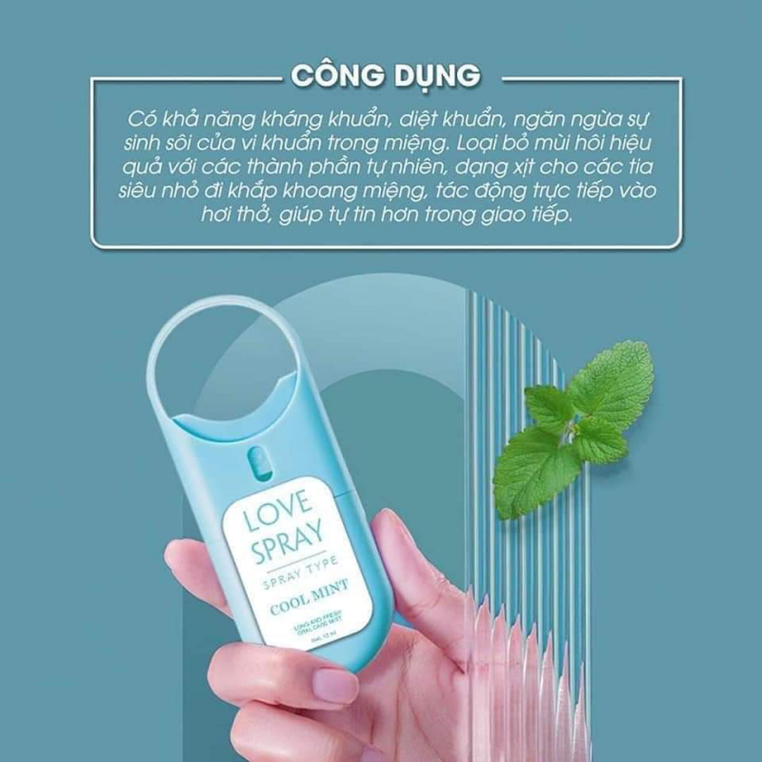 XỊT THƠM MIỆNG LOVE SPRAY