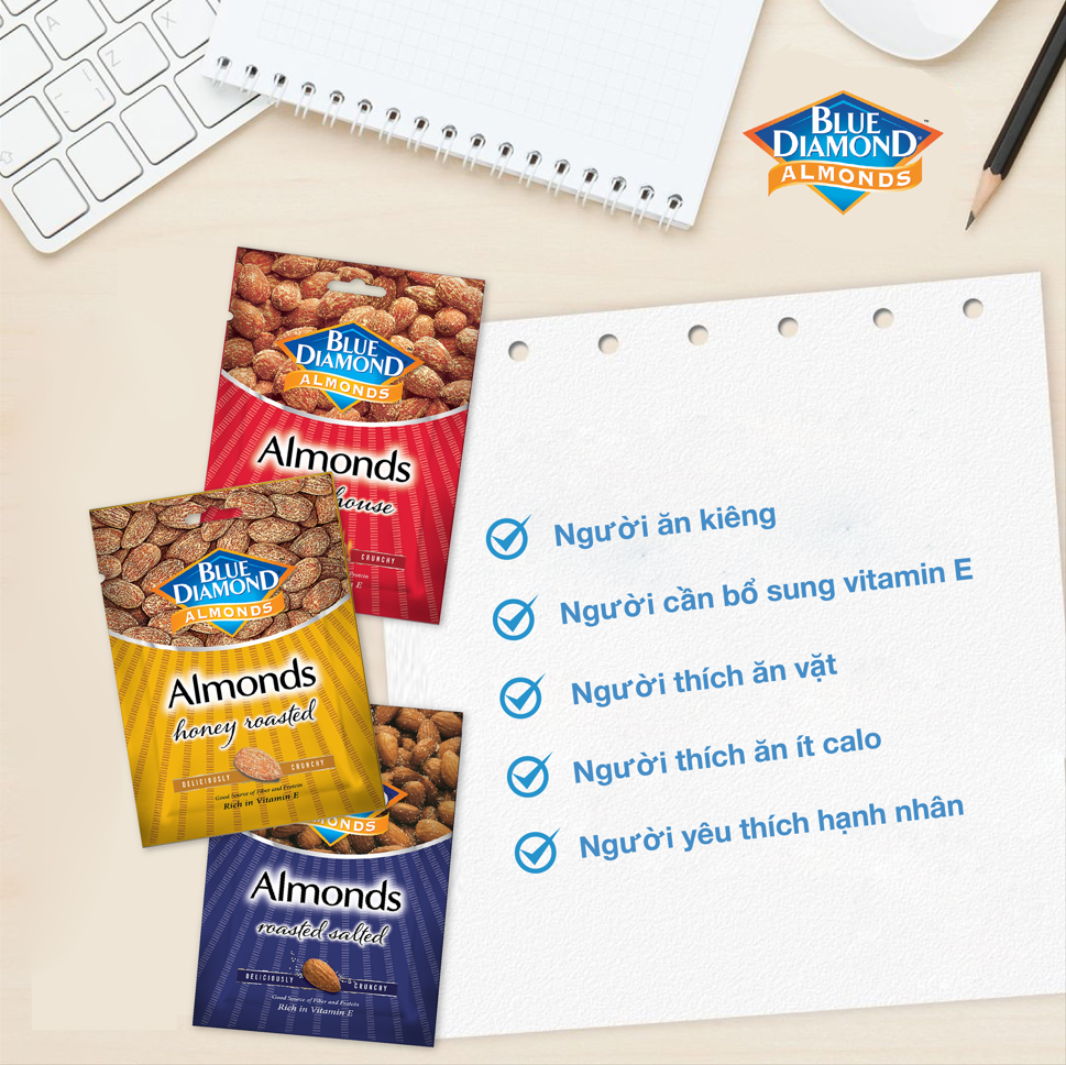 Blue Diamond Roasted Nut Mix - Mixed Nuts