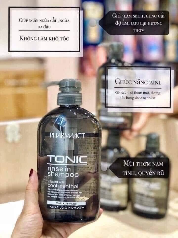 Dầu gội  TONIC 2in1 Nhật Bản  ( dầu gội + sữa tắm)