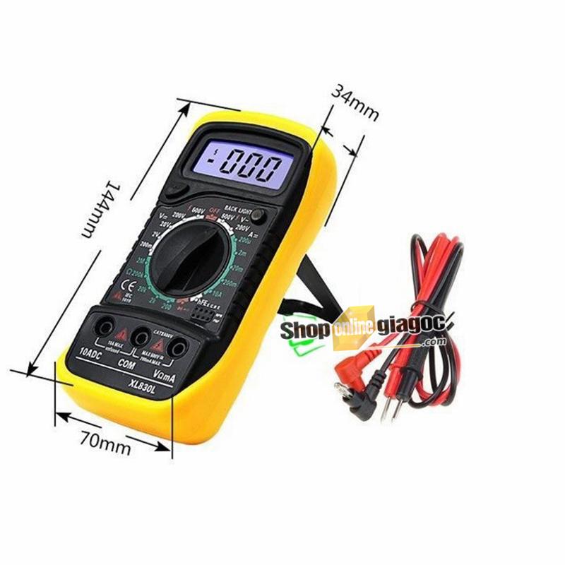 Đồng Hồ Vạn Năng Kỹ Thuật Số XL830L
