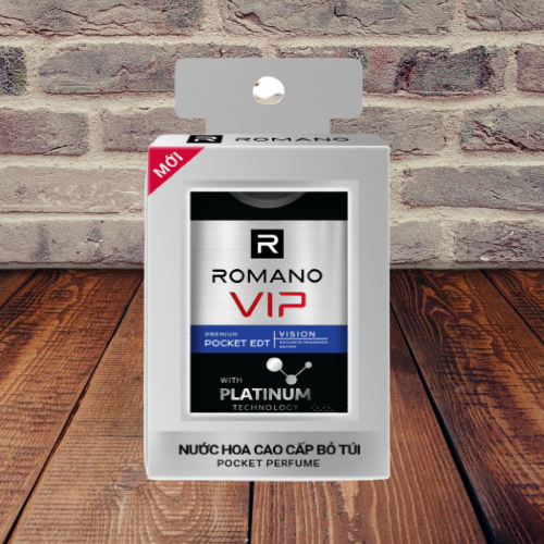 Nước hoa bỏ túi cao cấp Romano Vip 18ml Vision