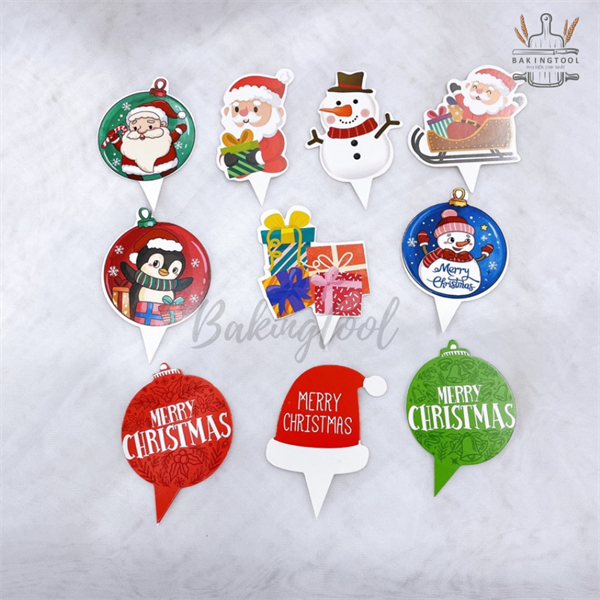 Que cắm giấy noel