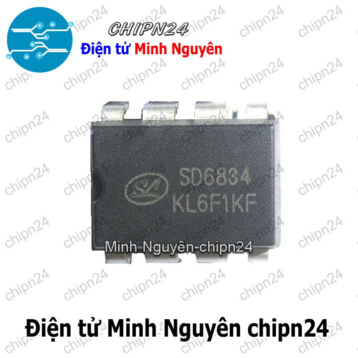 [2 con] (DIP) IC SD6834 DIP-8 (6834) - HH004428