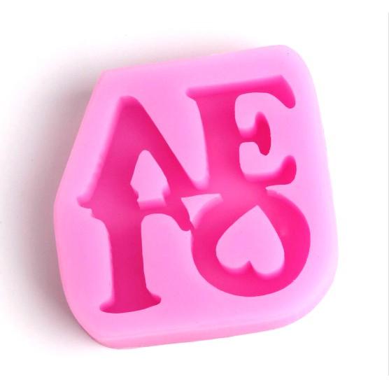 Khuôn rau câu silicon 4D LOVE