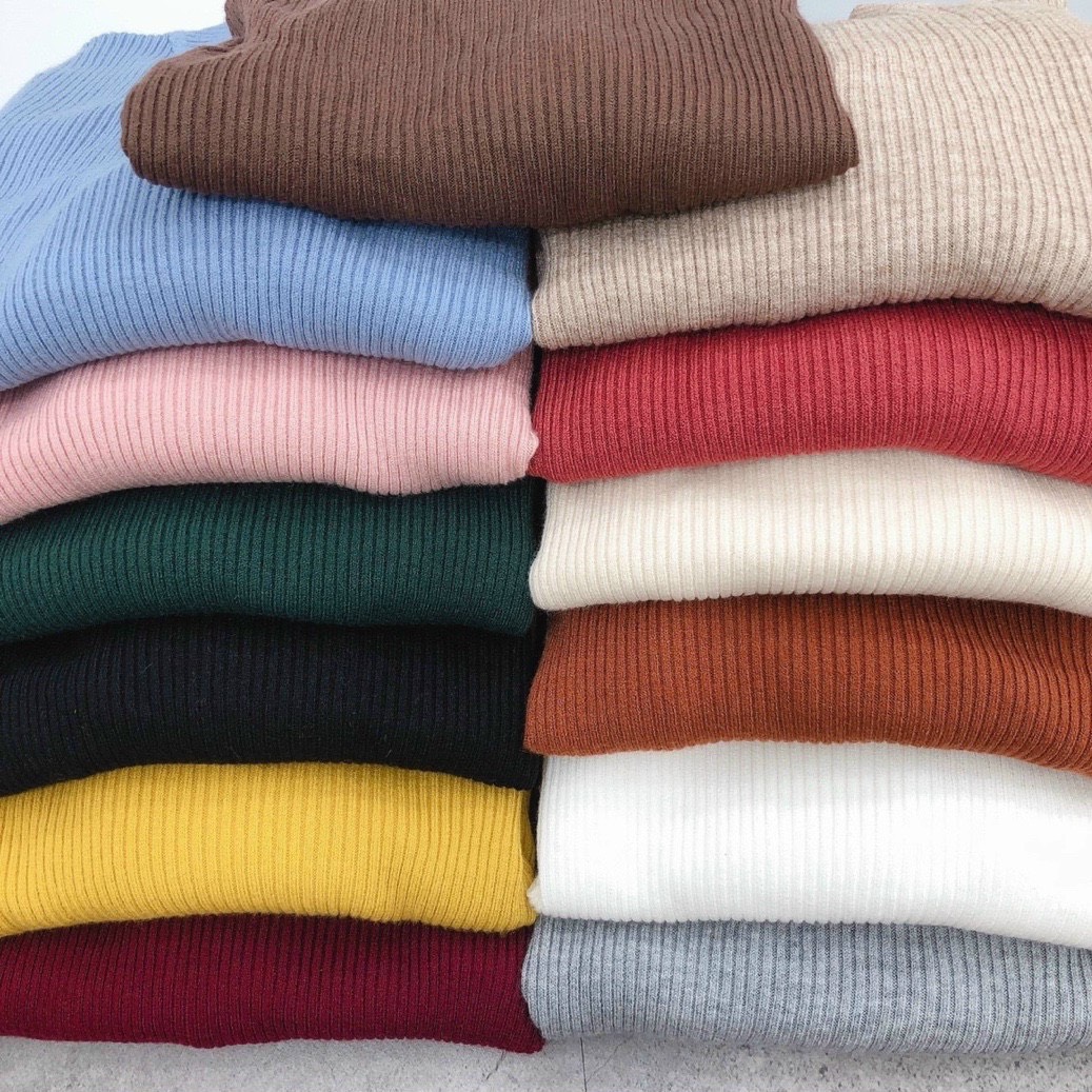 Áo len tăm cổ 3p QC