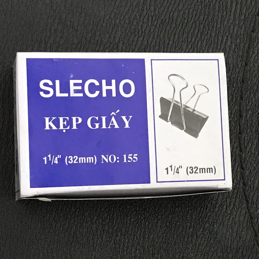 [HCM]Kẹp bướm Slecho 32mm (combo 3 hộp)