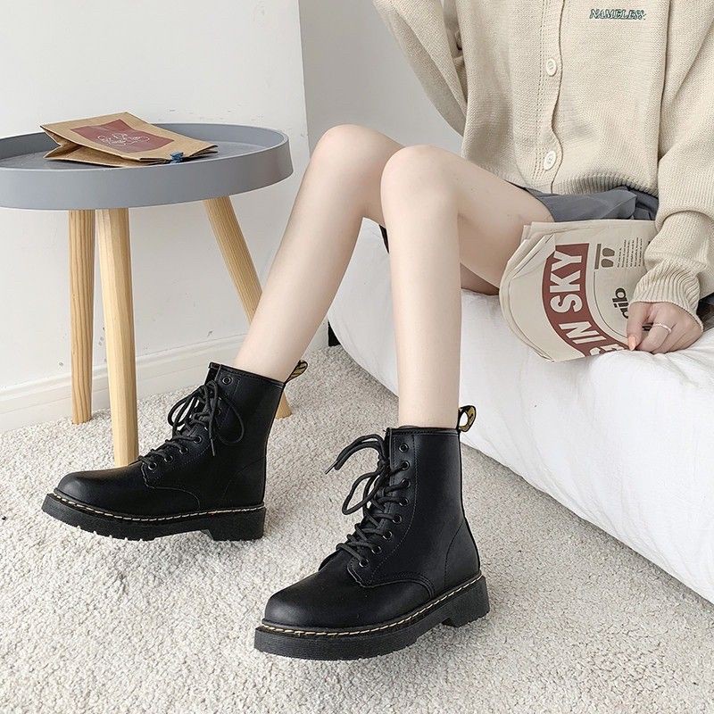 Boot Cao Cổ Ullzang Cá Tính ( Kèm Ảnh Thật)
