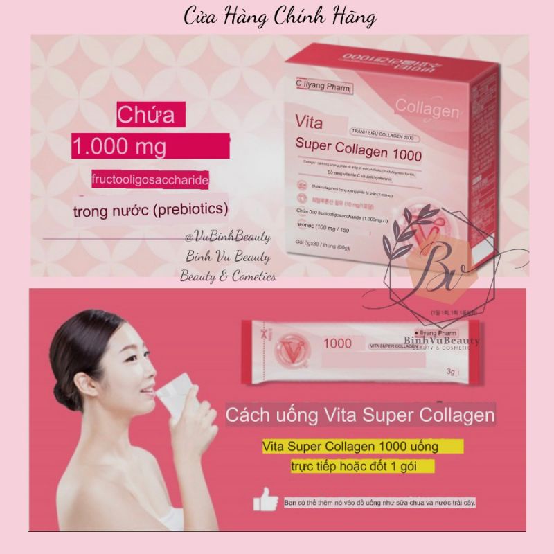 COLLAGEN ĐỎ VITA SUPER COLLAGEN 1000