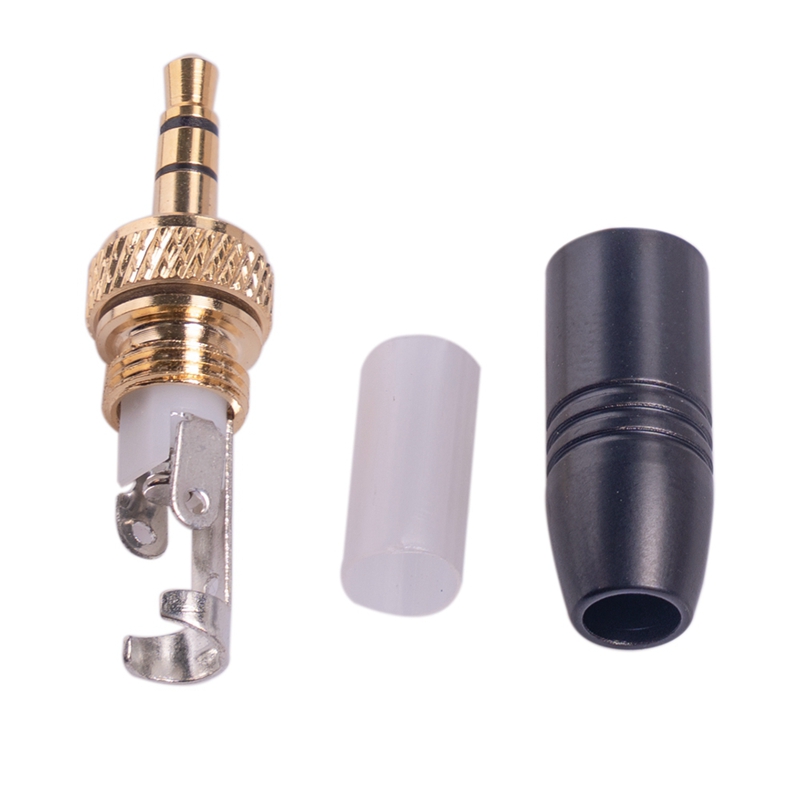 5Pcs Lavalier Lapel Microphone 3.5mm Audio Plug with M6 Internal Thread Internal Thread Cable For-Sony