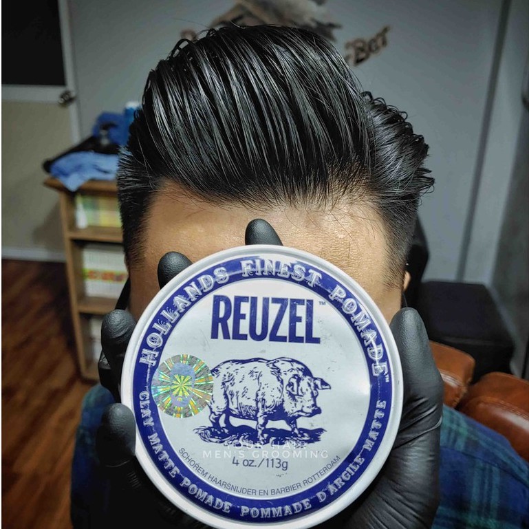 Sáp vuốt tóc Reuzel Clay Matte Pomade - 35g & 113g