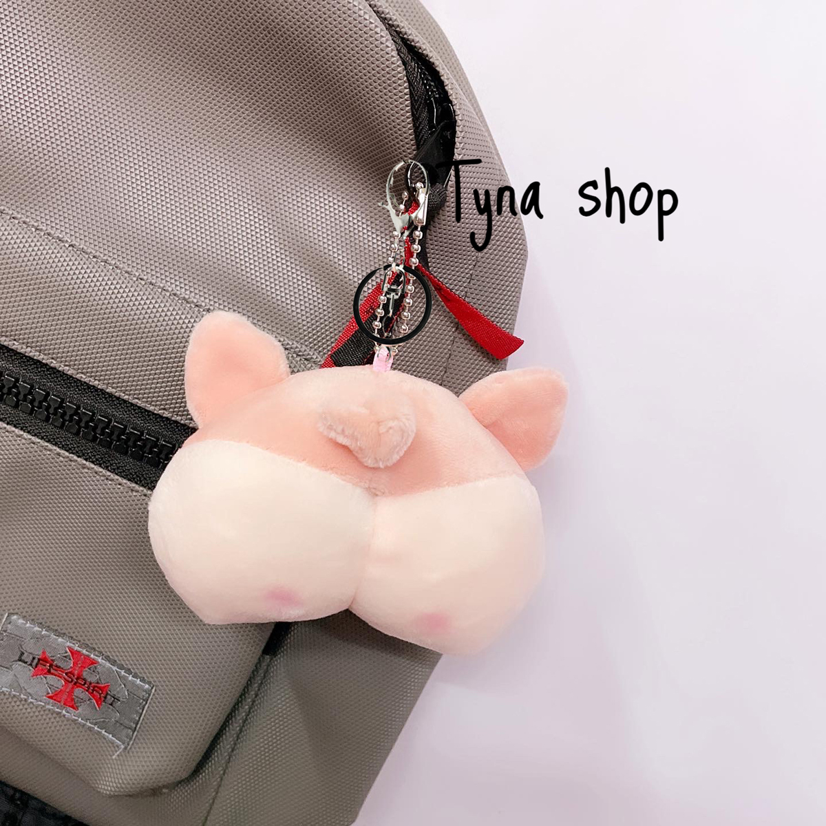 Móc Khoá mông cogi/mèo xám/heo/bò sữa